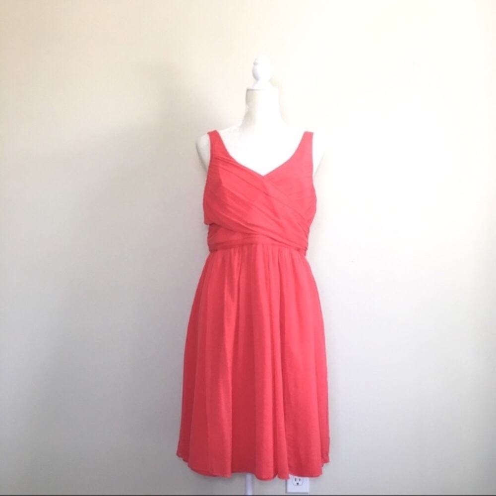 Like New J.Crew 100% silk dress 14